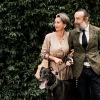 Couple and pup with a dash of whimsy at The Registry on the Park